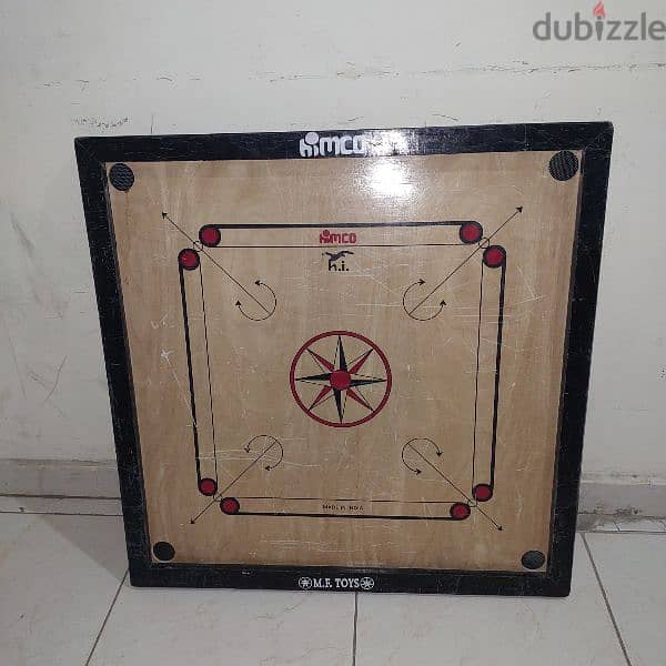 Himco Carrom Board Without Coins 2