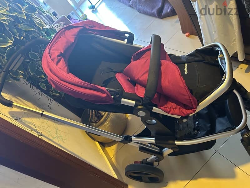 mothercare stroller and car seat عربانة  اطفال من مازركير 3