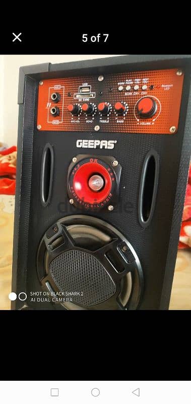 Geepas bluetooth speaker