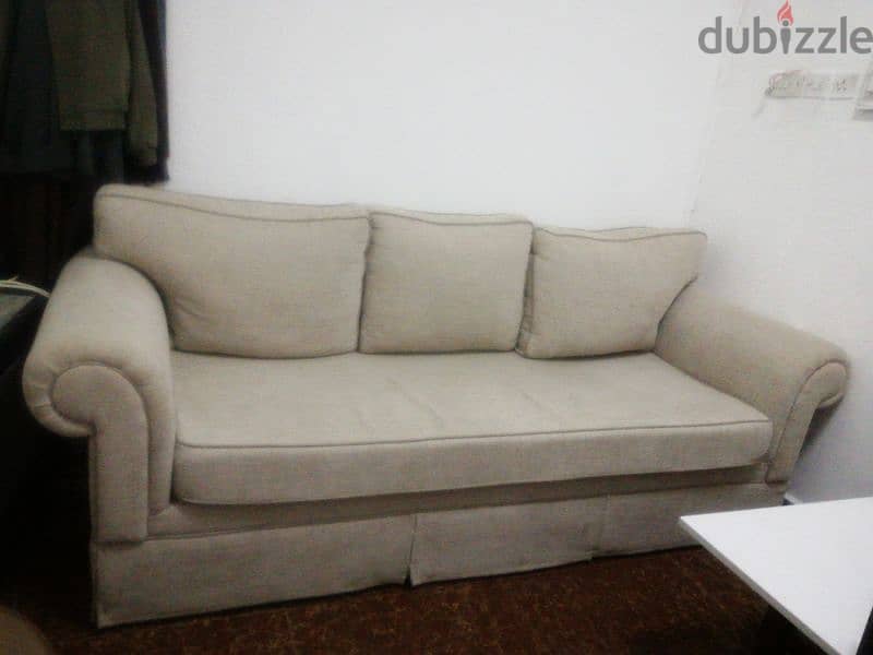 IKEA seater sofa urgent for sale in throw away price 0