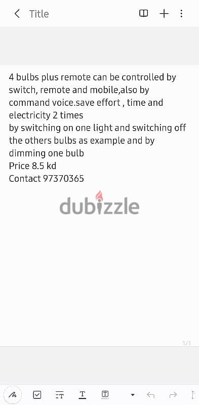 Selling Smart Bulbs lighting 1