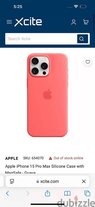 15 pro max case orange and guava original new 2