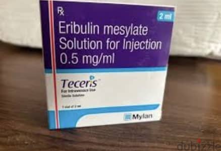 TECERIS 0.5MG ML Mylan Eribulin Mesylate Injection How many Vial