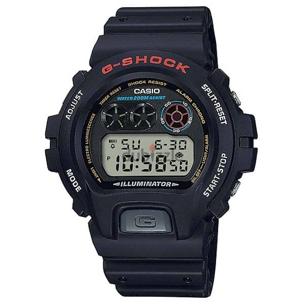 G-Shock Men's Watch DW-6900-1 VDR 0