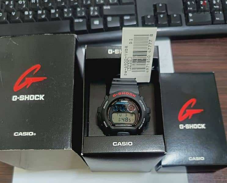 G-Shock Men's Watch DW-6900-1 VDR 2