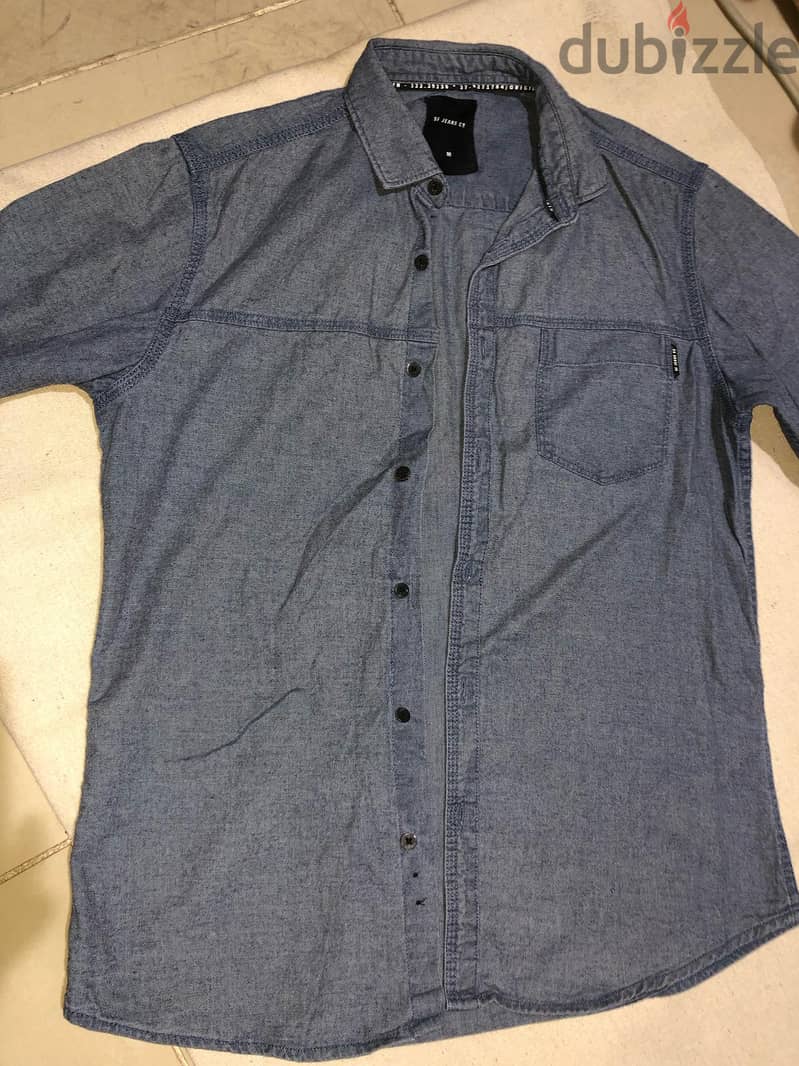 Classic denim shirt men 3