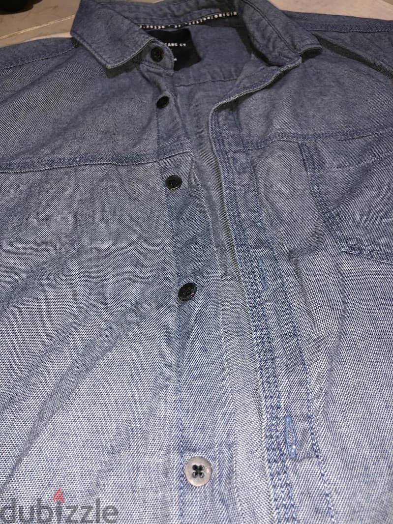 Classic denim shirt men 5