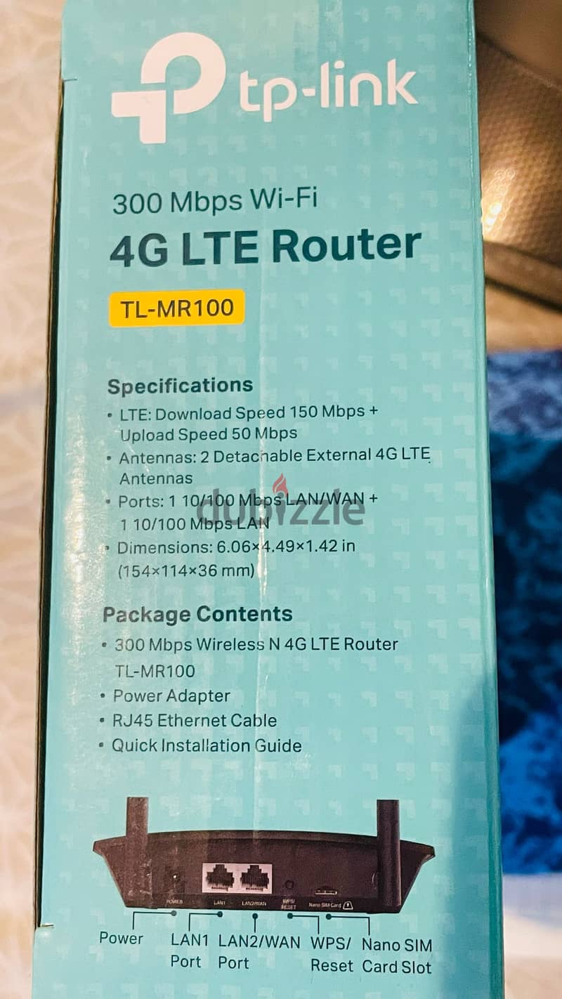 4G LTE ROUTER SIM CARD 1