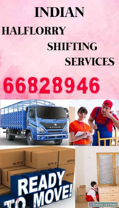 Indian halflorry shifting services in kuwait