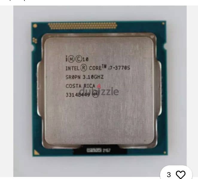 i am looking for Core i7 3770s 0