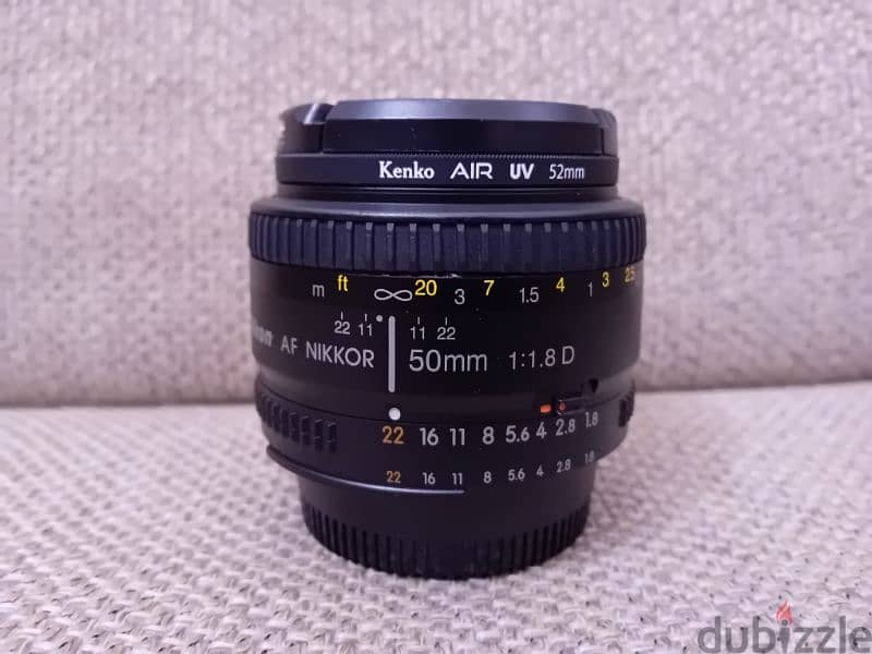 Nikon 50mm F1.8D Lens 0