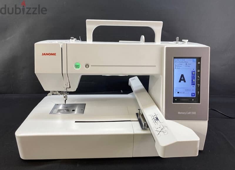 Janome Memory Craft 550E Computerized Embroidery Machine 0