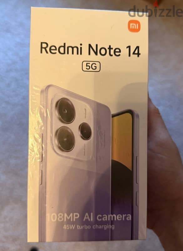 Xiaomi Redmi Note 14 5G 256GB 8GB RAM FACTORYUNLOCK 200MP Global 6.6 1