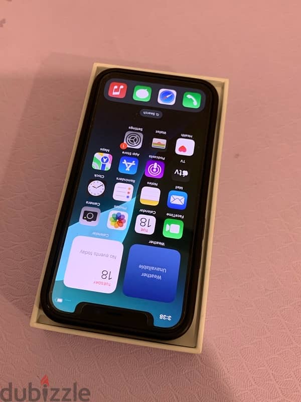 iPhone 12 mini 128gb 5G phone all ok battery 84% not open 7