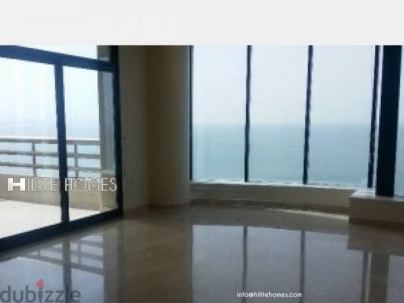 Three Bedroom Apartment For Rent in Salmiya with Stunning Beach View 5