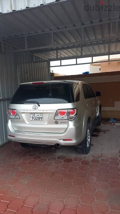 Toyota Fortuner 2014 4 cylinder For sale