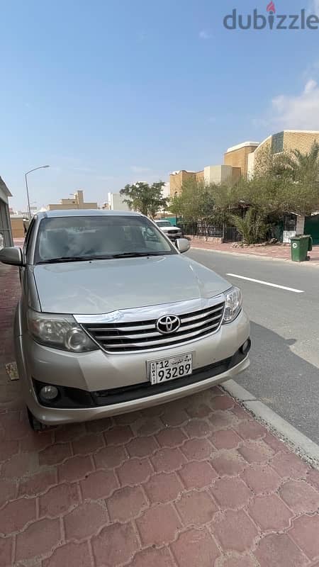 Toyota Fortuner 2014 4 cylinder For sale 1