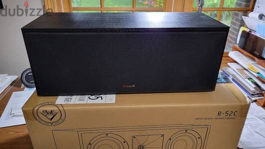 klipsch R 52 c center channel new