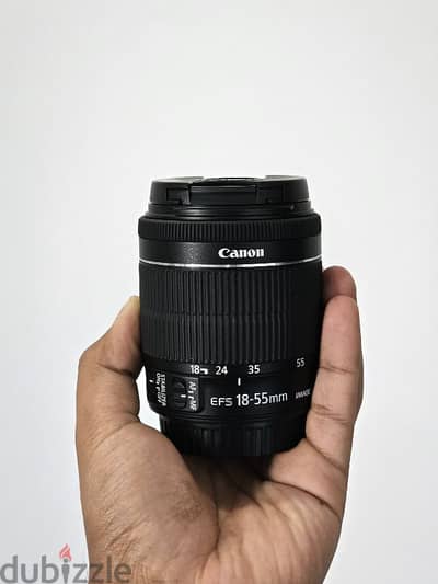 Canon EF-S 18-55mm f/3.5-5.6 is STM Lens +96550023873