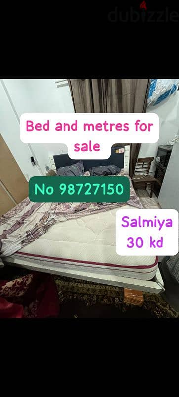 bed and matter for sale