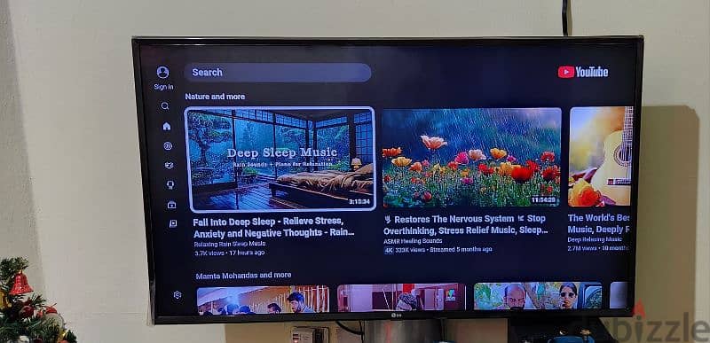 LG 43inch 4K Smart tv at 55kd 0