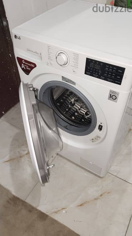 LG WASHING MACHINE FRONT LOAD FULLY AUTOMATIC 0