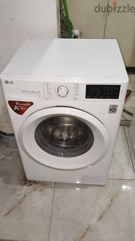 LG WASHING MACHINE FRONT LOAD FULLY AUTOMATIC 1