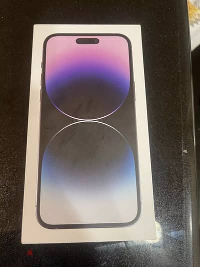 Brand new Apple iPhone 14 pro max 512gb deep purple &  1 year warranty