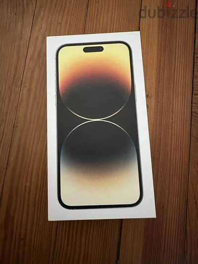 Brand new Apple iPhone 14 pro max gold 256gb with warranty