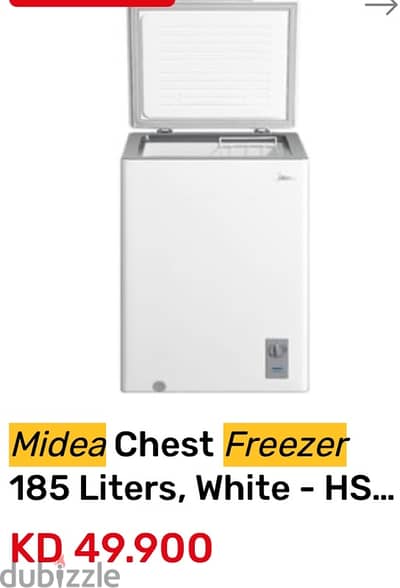 midea  Freezer for sale