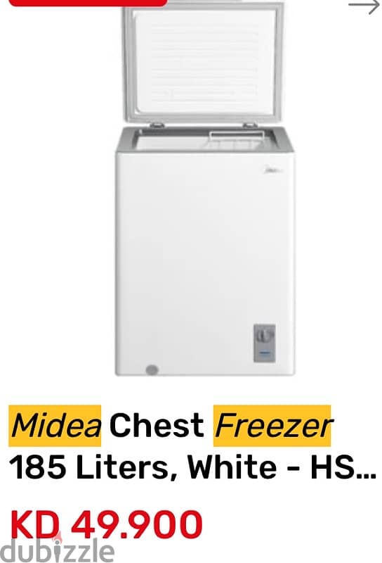 midea  Freezer for sale 0