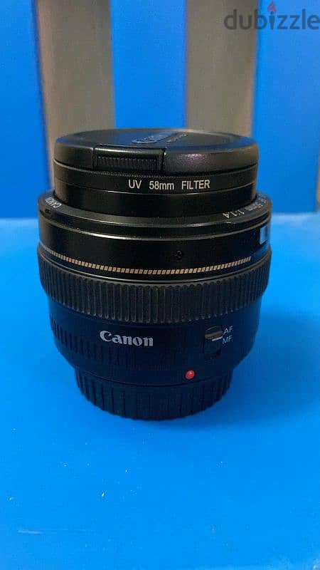 Canon EF 50mm F/1.4 like new condition 1