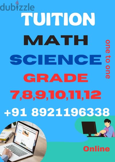 TUITION SCIENCE , MATH  FOR GRADE 9, 10 WhatsApp : +91 8921196338