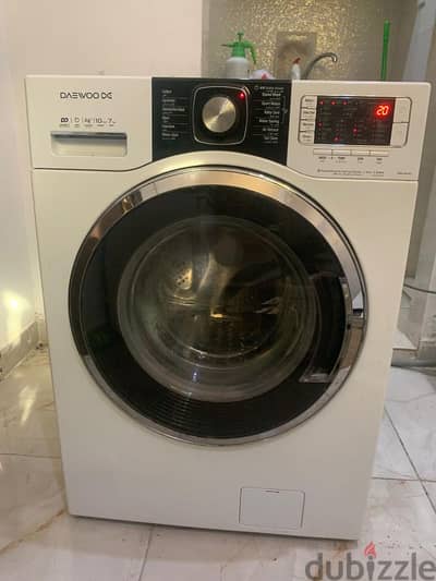 DEAVO WASHING MACHINE FRONT LOAD FULLY AUTOMATIC 10+7 kg