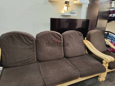 3 seat and 1 seat sofa