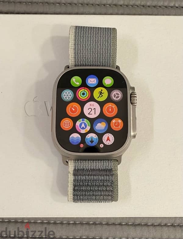 Apple Watch Ultra 2 49mm GPS Plus Cellular Titanium  1 Month Used ! 3