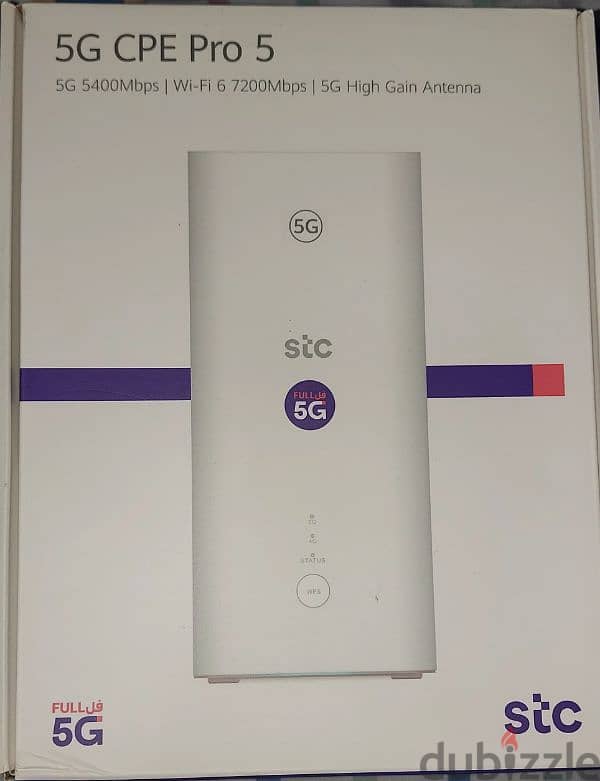 5G CPE Pro 5 STC  fixed router (new one) for sale 0