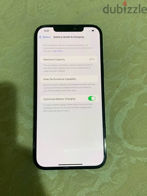 iPhone 12 Pro Max 256gb battery 85% not open device no repiar 19