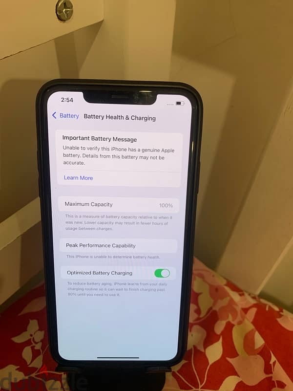 iPhone 11 Pro Max 256gb battery 100% only change this battery all ok 11
