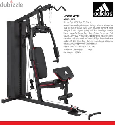 Adidas Multi purpose Home Gym + Home Gym Cycle