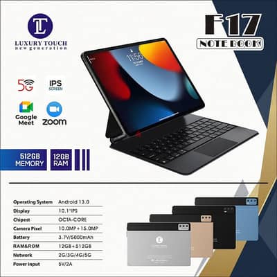 Color: Black, Gold, Blue, Gray  Memory: 512GB Luxury Touch