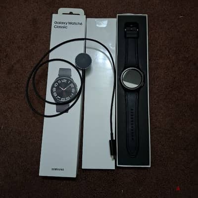 Samsung galaxy watch 6 classic 43mm lte only Open box same new