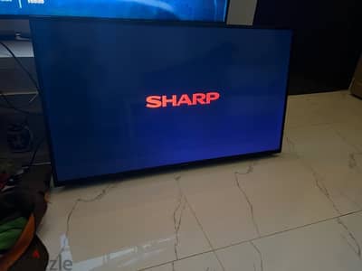 sharp 42 inches smart android perfect condition