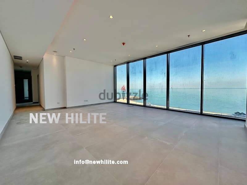 Sea view three bedroom apartment for rent in Shaab 0