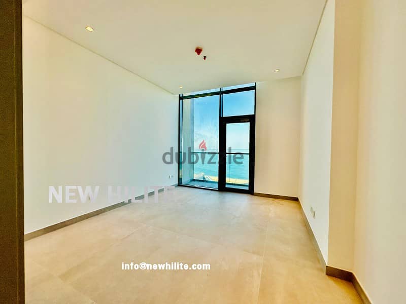 Sea view three bedroom apartment for rent in Shaab 1