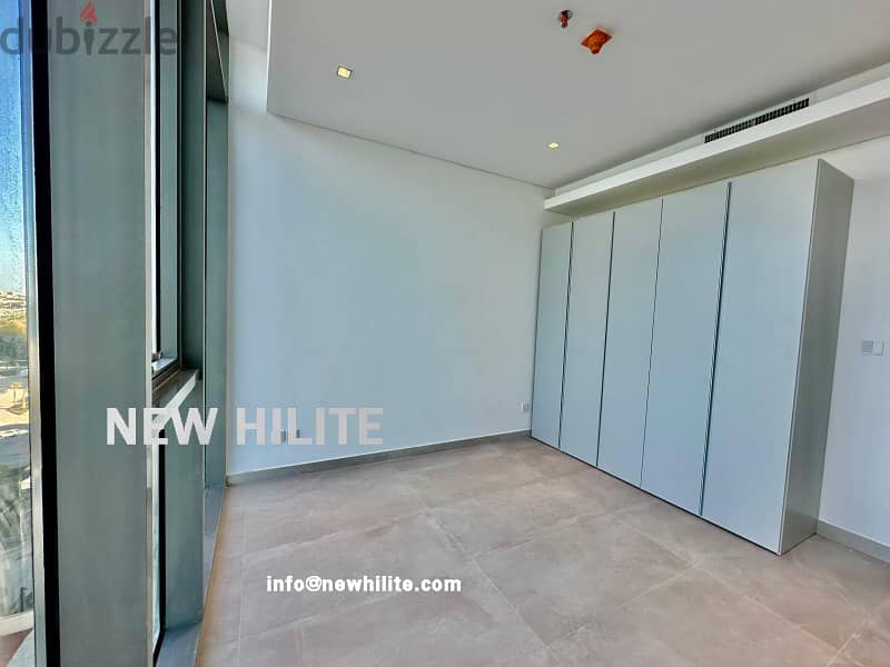 Sea view three bedroom apartment for rent in Shaab 4