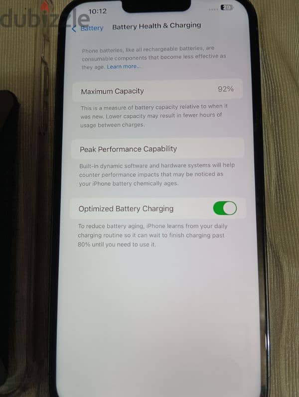 ايفون ١٣ برو ماكس نظيف ١ تيرا وبطارية ٩٢ مبدل شاشه وكاميرا خلفيه 3