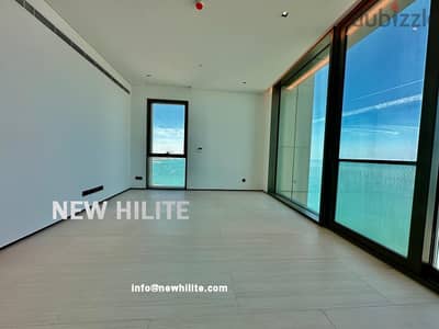 Sea view Three bedroom apartment for rent in Kuwait city