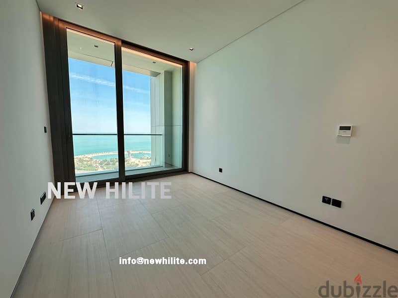 Stunning Sea View 3-Bedroom Duplex for Rent in Kuwait City 1