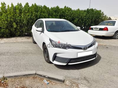 Corolla 2018 Monthly Installments